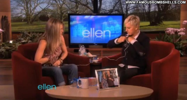 Jennifer Aniston Ellen The Ellen Degeneres Show Celebrity Gorgeous