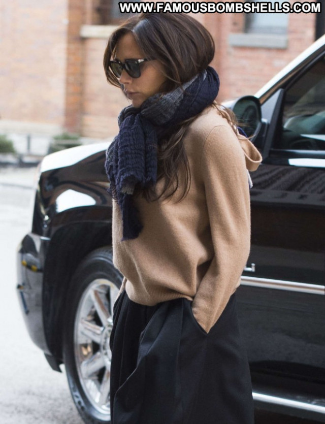 Victoria Beckham Posing Hot Celebrity Nyc Babe Paparazzi Beautiful