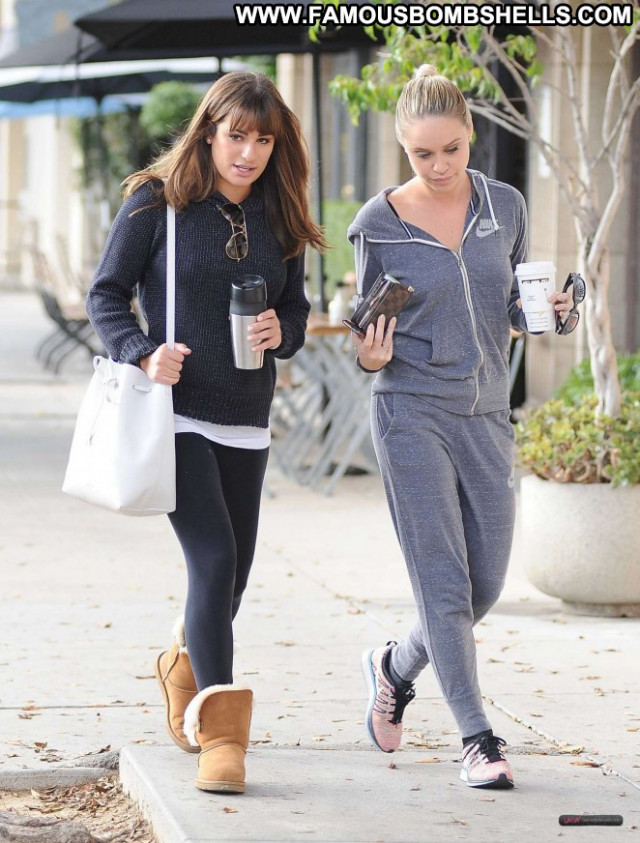 Lea Michele No Source Posing Hot Paparazzi Beautiful Pain Babe