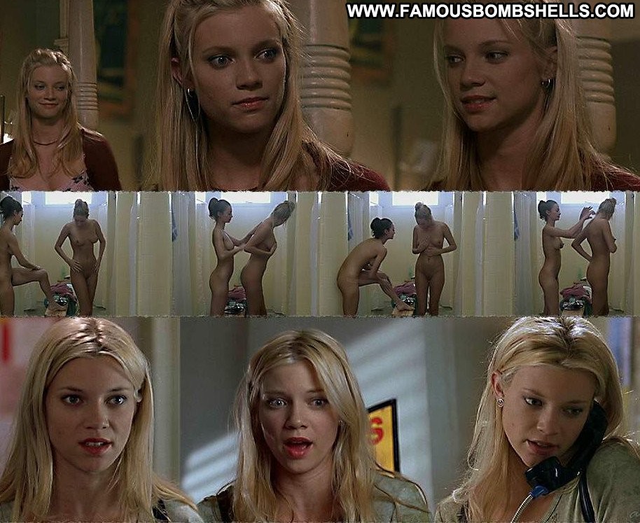 Amy Smart Interstate 60 Celebrity Blonde Medium Tits Bombshell Posing Hot S...
