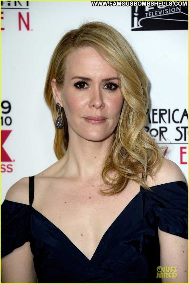 Sarah Paulson Miscellaneous Blonde Skinny Bombshell Medium Tits