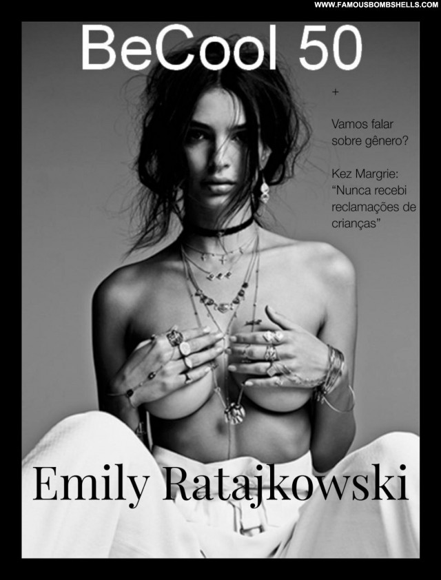 Emily Ratajkowski Be Cool Beautiful Magazine Babe Celebrity Posing Hot