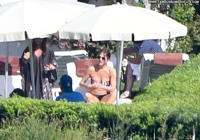Jennifer Aniston No Source Bikini Celebrity Posing Hot Babe Candids