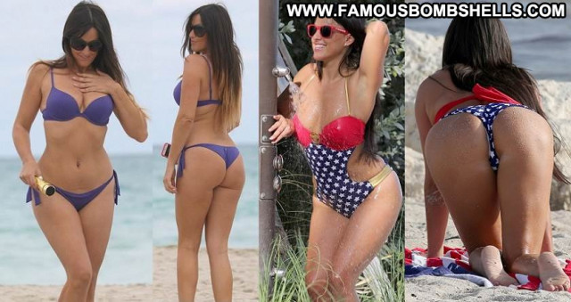 Claudia Romani No Source  Posing Hot Celebrity Beautiful Bikini Hot
