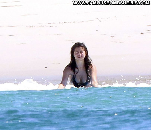 Selena Gomez No Source Celebrity Swimsuit Posing Hot Beautiful Babe