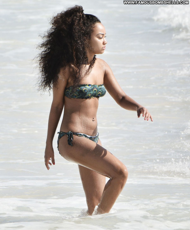 Leigh Anne Pinnock No Source Bikini Babe Celebrity Beach Sexy