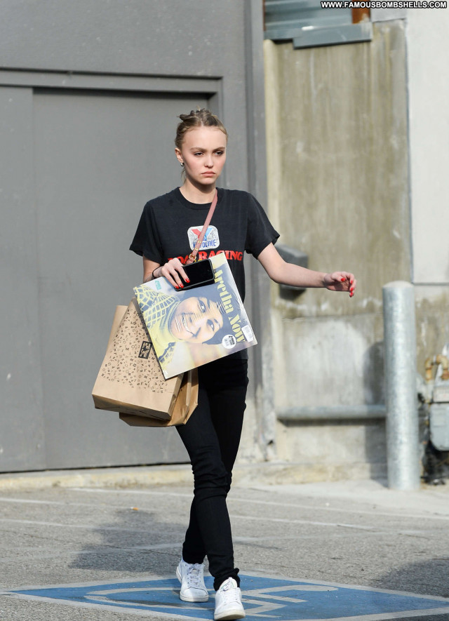 Lily Rose Depp Babe Beautiful Posing Hot Celebrity