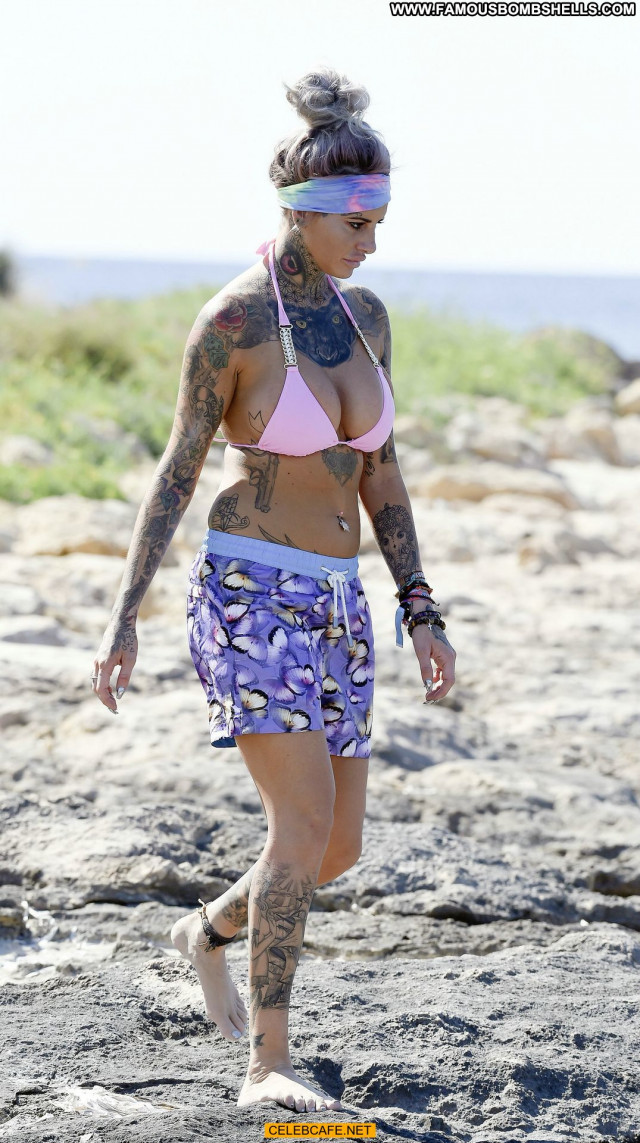 Jemma Lucy No Source Posing Hot Beautiful Bikini Topless Celebrity