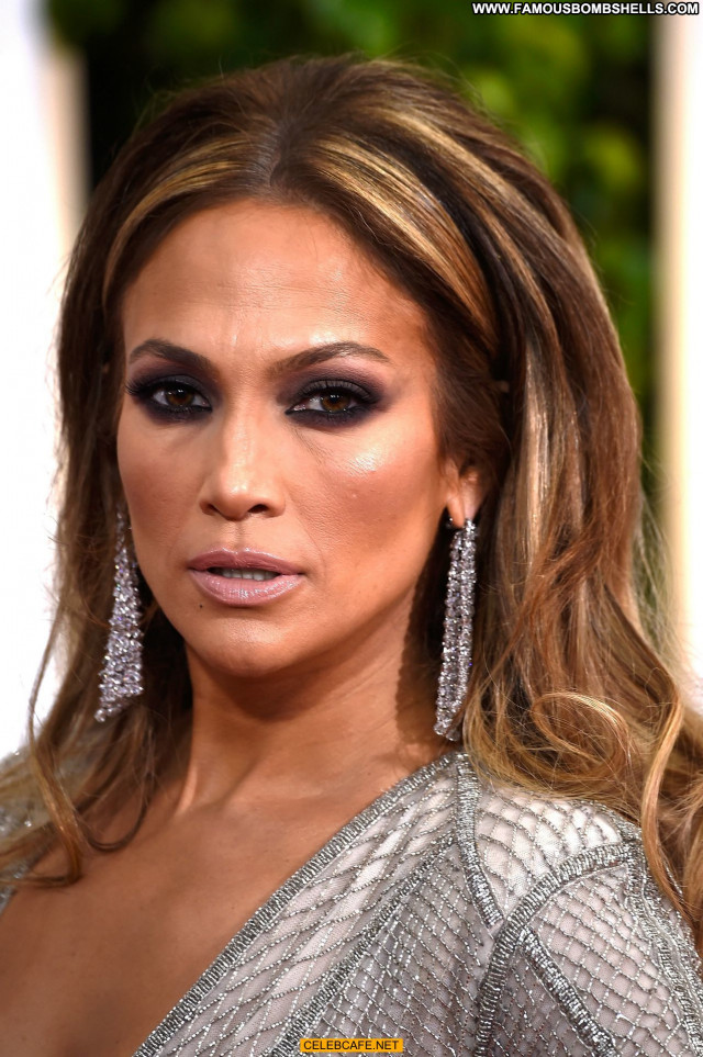 Jennifer Lopez Golden Globe Awards Posing Hot Beautiful Babe Sex