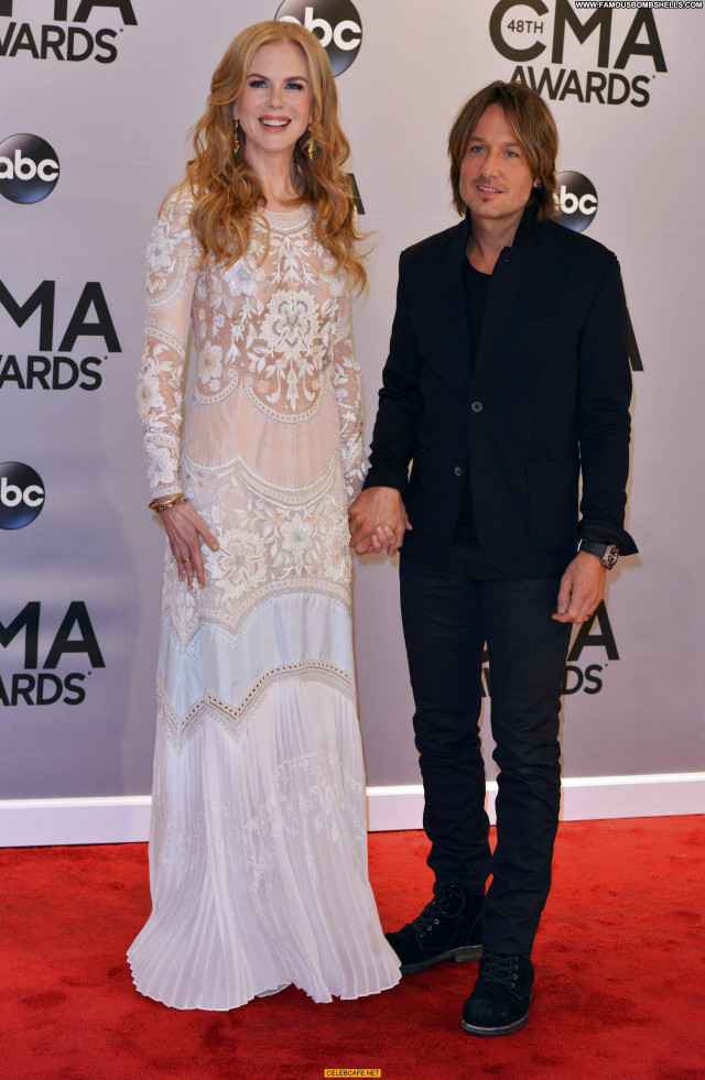 Nicole Kidman Cma Awards Posing Hot See Through Beautiful Awards