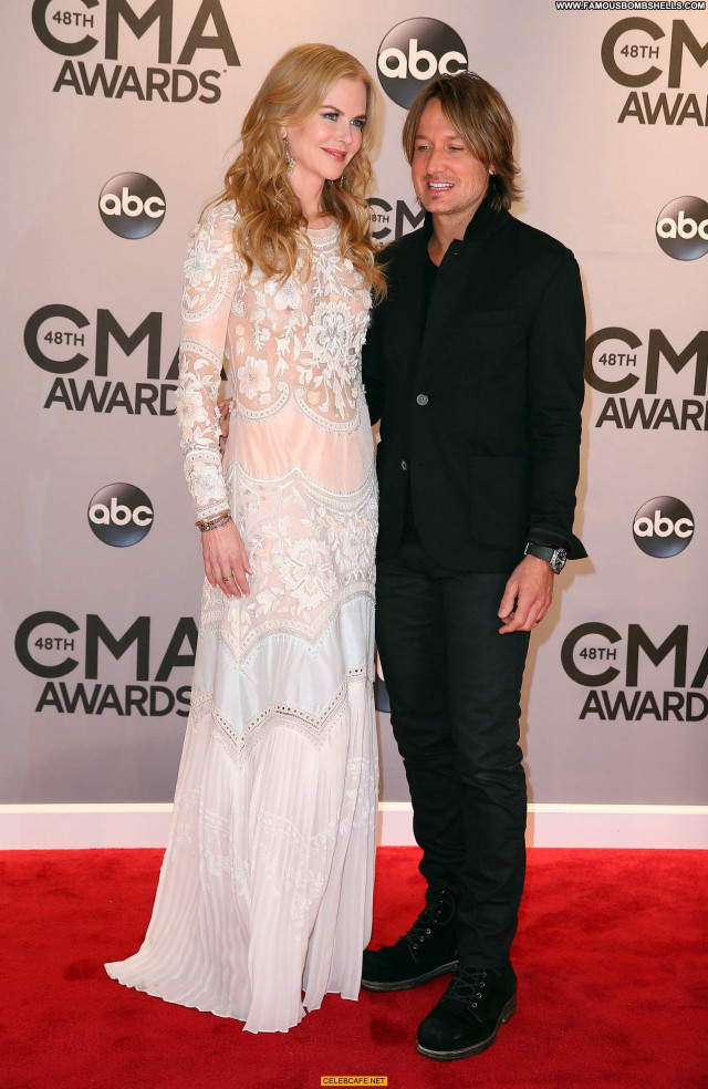 Nicole Kidman Cma Awards Posing Hot Babe Beautiful Awards See Through