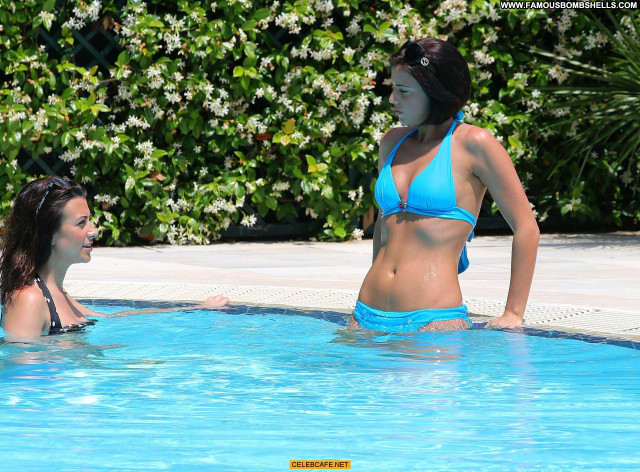 Lucy Mecklenburgh No Source Babe Poolside Bikini Celebrity Pool