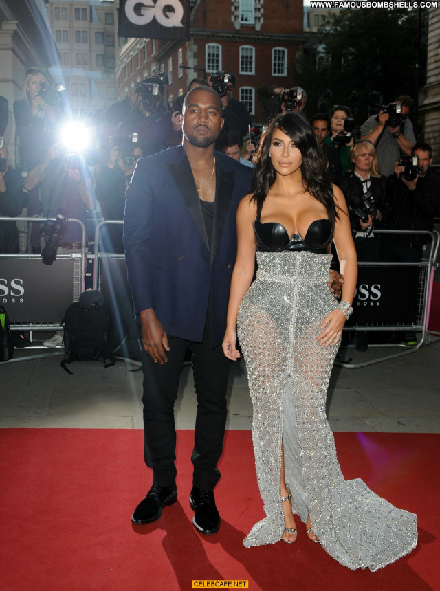 Kim Kardashian Gq Men Of The Year Awards Beautiful Celebrity London