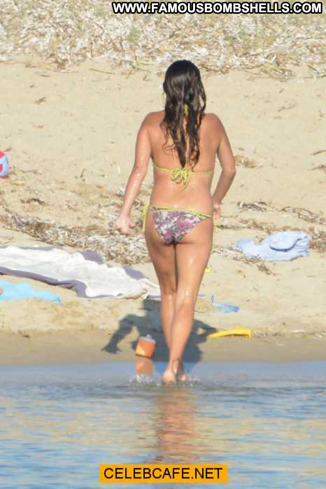 Penelope Cruz The Beach Babe Posing Hot Topless Beautiful Beach