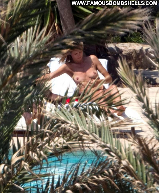 Heidi Klum No Source Spain Breasts Hot Celebrity Topless Babe Summer