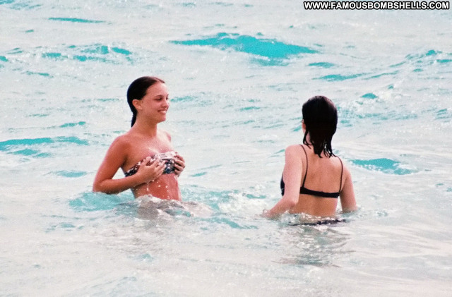 Natalie Portman Topless Beach Bar Glamour Paparazzi Tits Live Candids