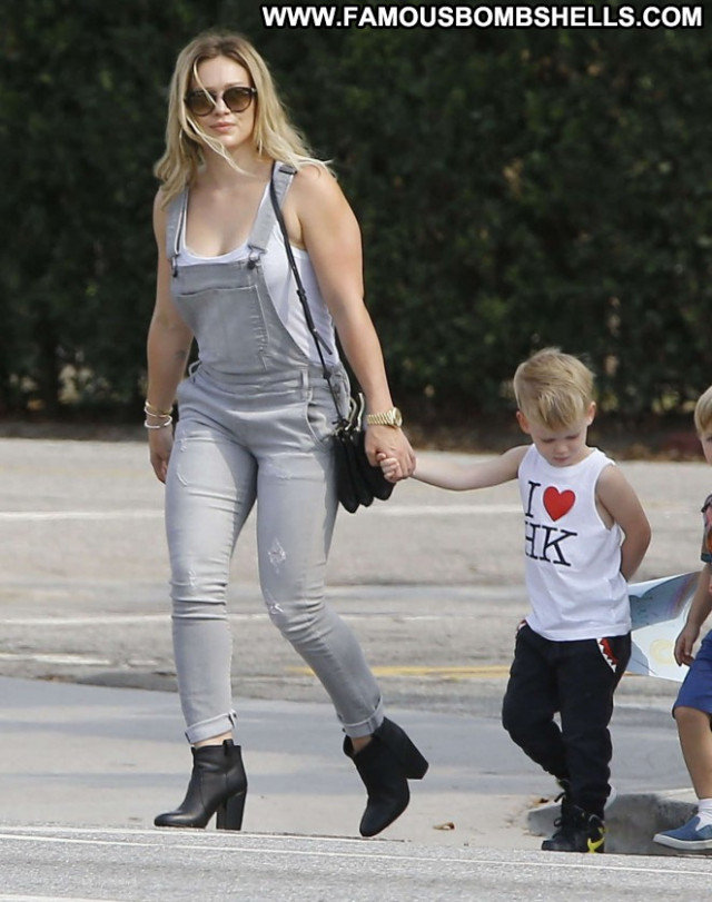 Hilary Duff Studio City Jeans Babe Beautiful Posing Hot Celebrity