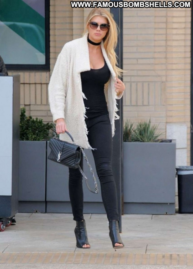 Charlotte Mckinney Beverly Hills Paparazzi Beautiful Babe Posing Hot