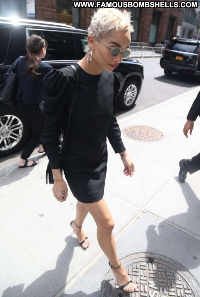 Zoe Kravitz New York New York Paparazzi Beautiful Posing Hot Babe