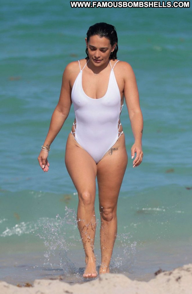 Natalie Martinez Miami Beach Bikini Babe Beautiful Celebrity Beach
