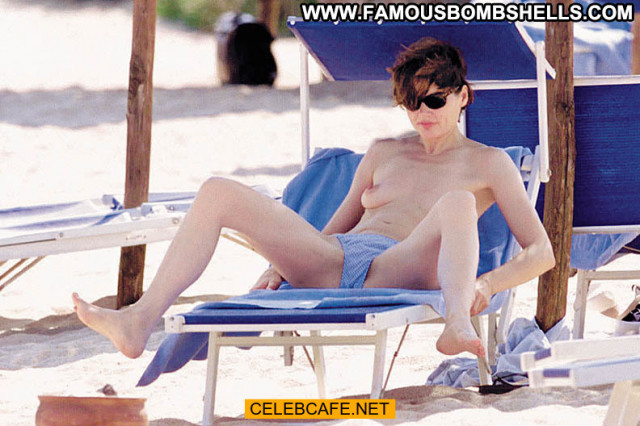 Geena Davis No Source Beach Yacht Toples Posing Hot Celebrity Babe
