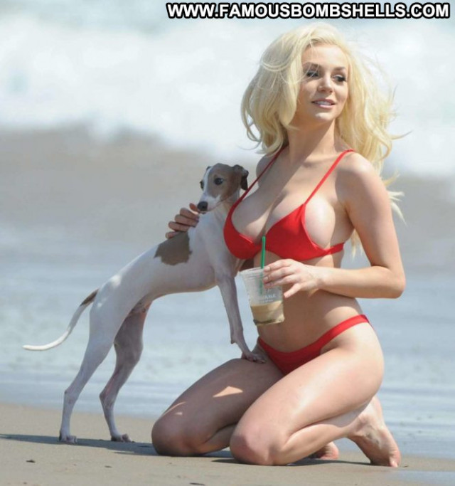 Courtney Stodden Los Angeles Beautiful Bikini Los Angeles Paparazzi