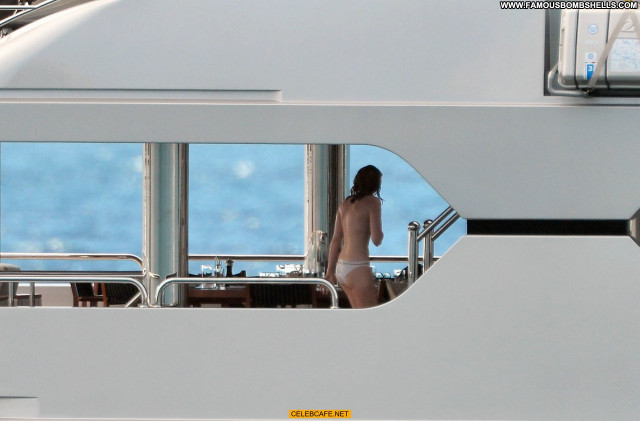 Lily Cole No Source  Toples Posing Hot Celebrity Bar Yacht Beautiful