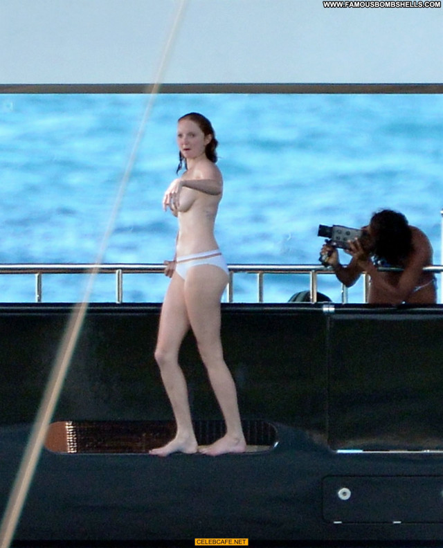 Lily Cole No Source Toples Yacht Posing Hot Celebrity Beautiful