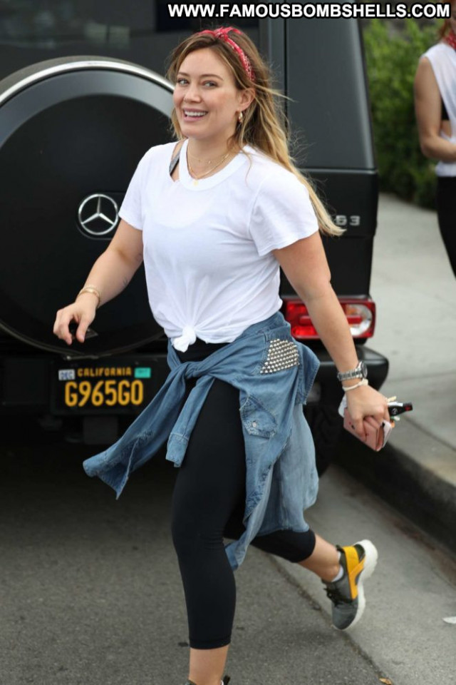 Hilary Duff West Hollywood  Posing Hot Celebrity Beautiful Hollywood