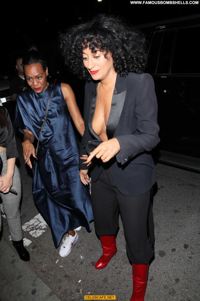 Tracee Ellis Ross No Source Downblouse Birthday Celebrity Posing Hot