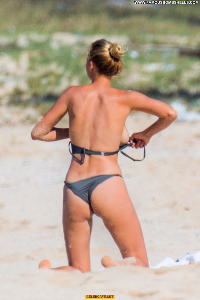 Kelly Rohrbach No Source Beach Paparazzi Babe Beautiful Topless