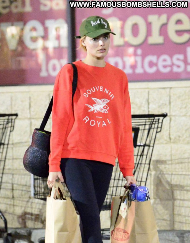 Margot Robbie Los Angeles Los Angeles Angel Shopping Babe Beautiful