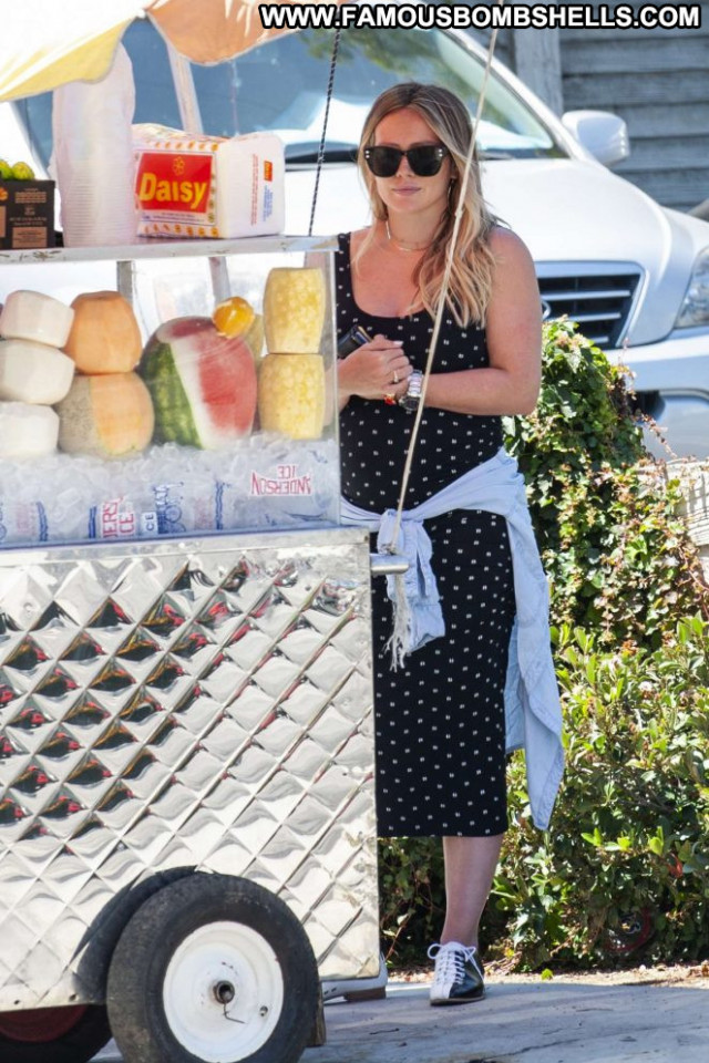 Hilary Duff Los Angeles Posing Hot Los Angeles Celebrity Paparazzi