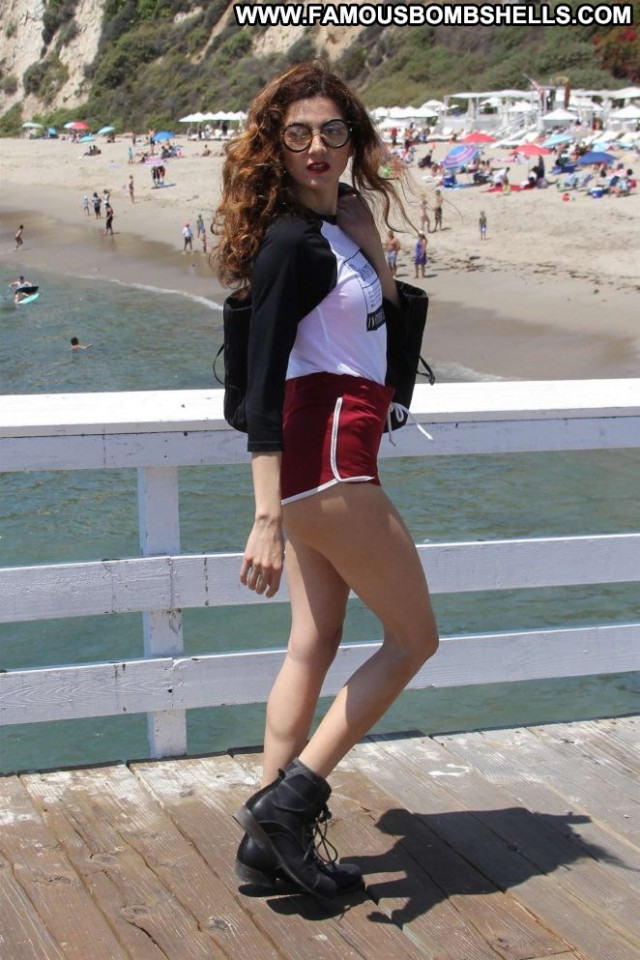 Blanca Blanco Malibu Beach Malibu Babe Shorts Celebrity Paparazzi
