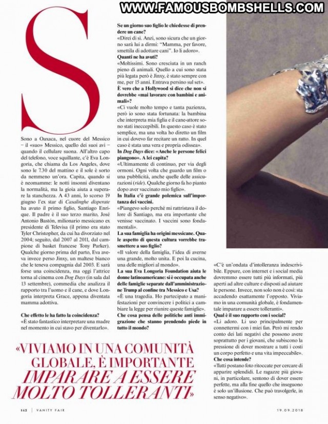 Eva Longoria Vanity Fair Italy Magazine Posing Hot Paparazzi Italy