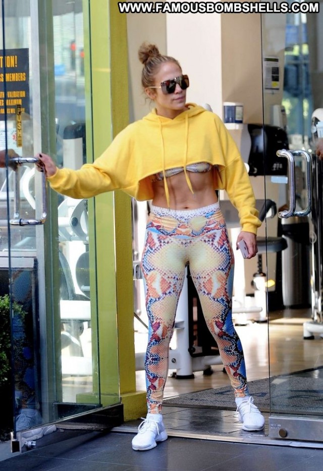 Jennifer Lopez No Source Babe Paparazzi Posing Hot Workout Celebrity