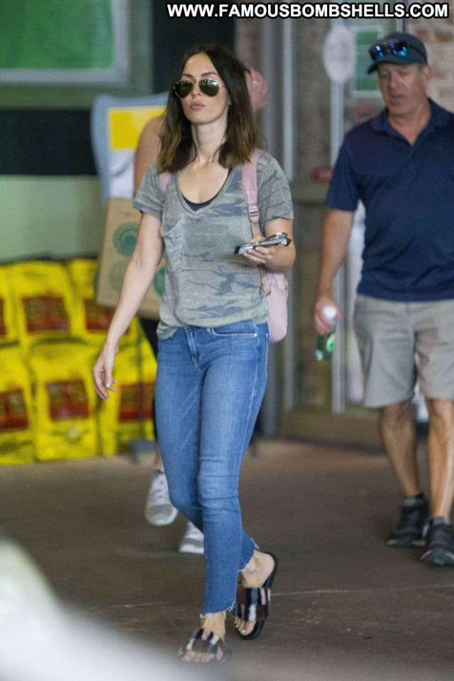 Megan Fox No Source Paparazzi Babe Posing Hot Beautiful Shopping