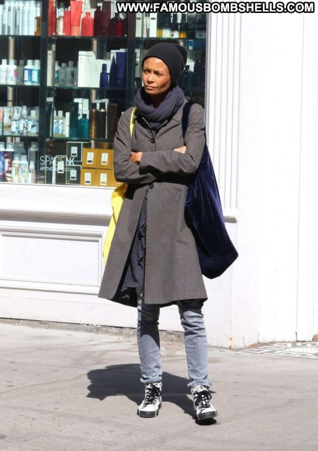 Thandie Newton New York Beautiful Celebrity New York Posing Hot