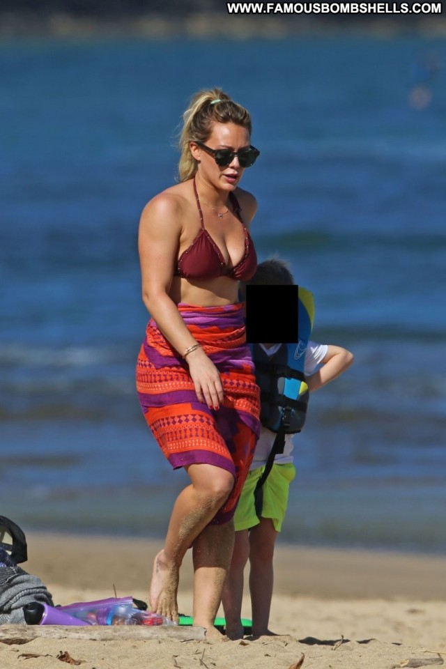 Hilary Duff The Beach American Sex Celebrity Sexy Beautiful Singer