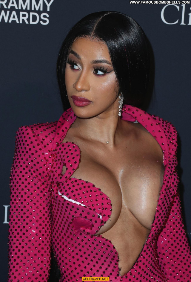 Cardi B Beverly Hills Cleavage Sexy Hotel Posing Hot Beautiful