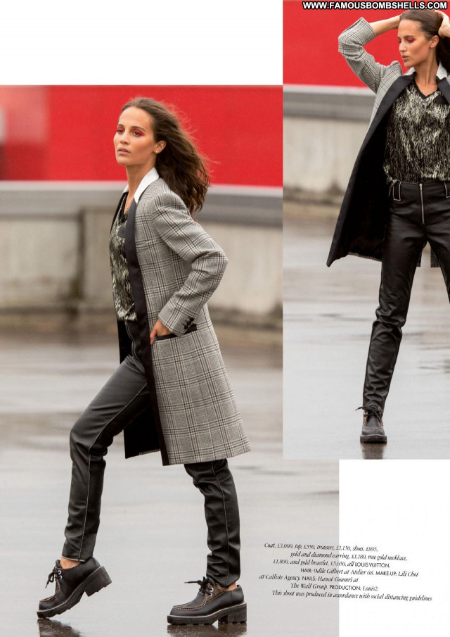 Alicia Vikander No Source Sexy Babe Beautiful Posing Hot Celebrity