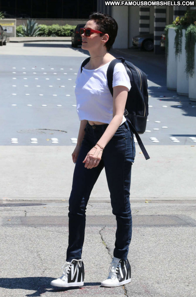 Rose Mcgowan Beverly Hills Paparazzi Celebrity Babe Posing Hot